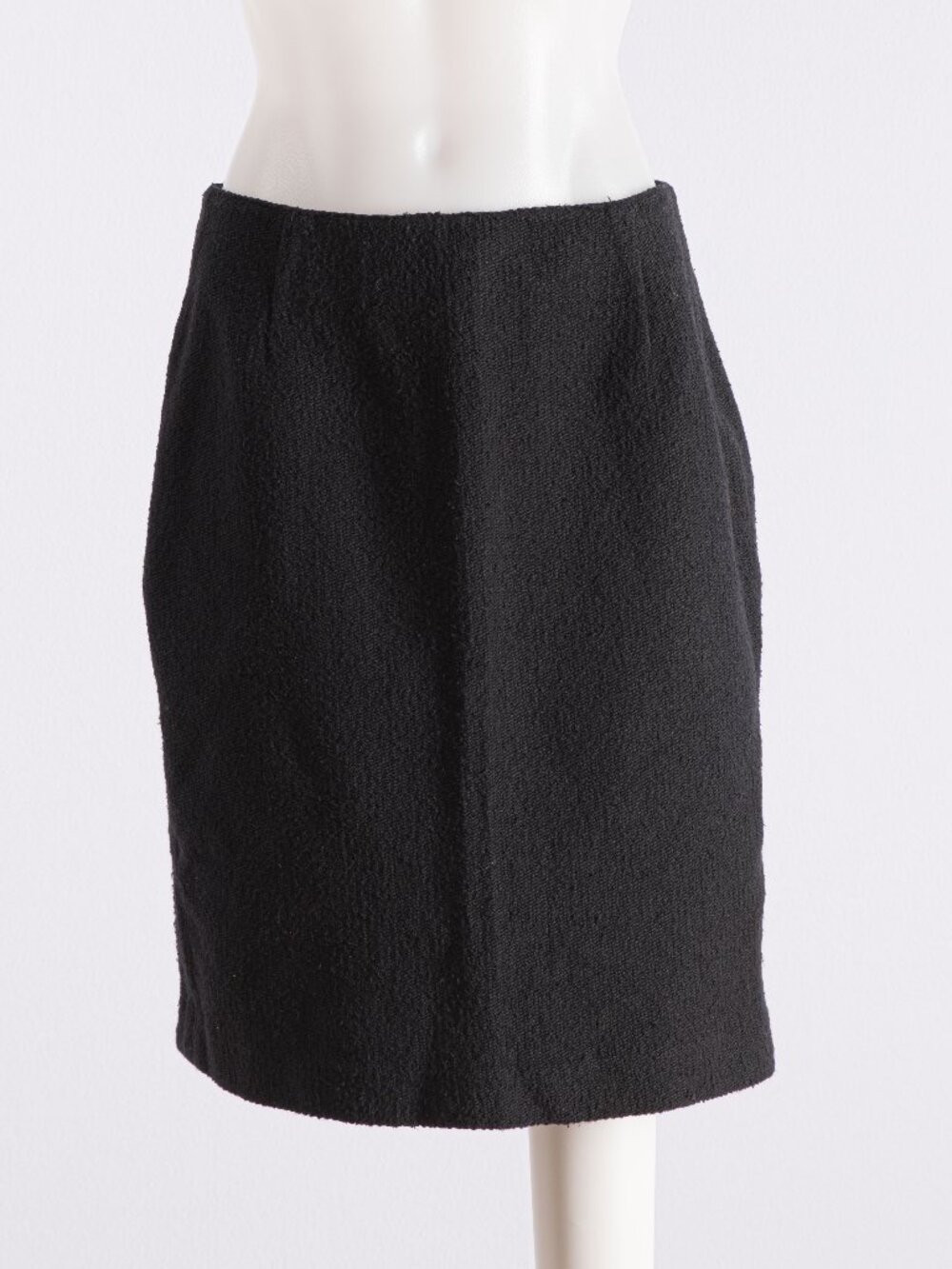 Ralph Lauren Black Textured Pencil Skirt US 6